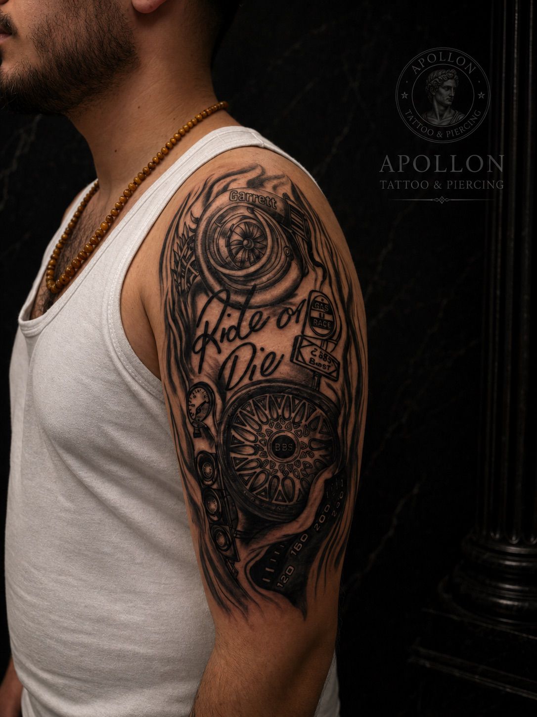 Apollon Tattoo Özel Tasarım Dövme Çalışması