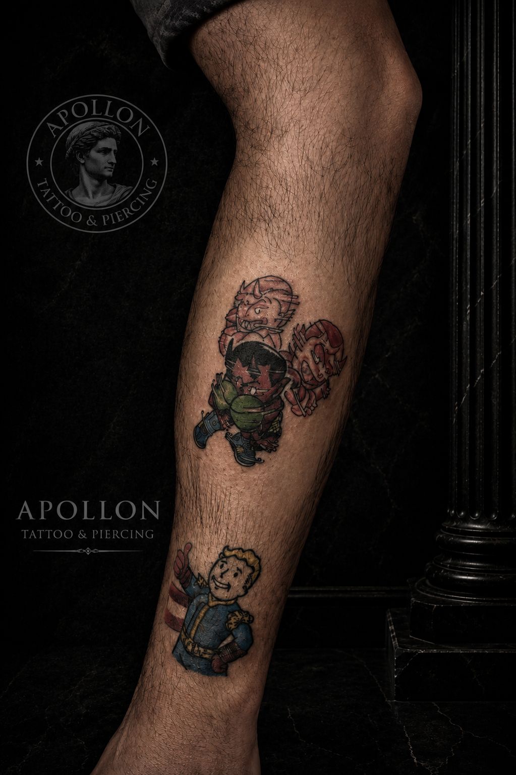 Apollon Tattoo Özel Tasarım Dövme Çalışması