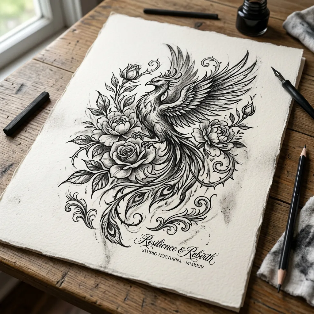 Özel dövme eskiz sketch style Apollon Tattoo